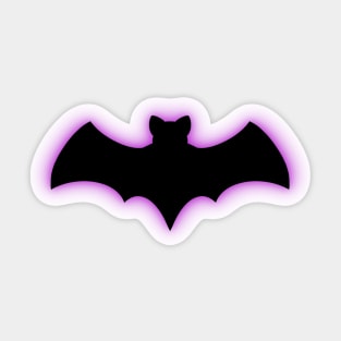 Purple Bat Sticker